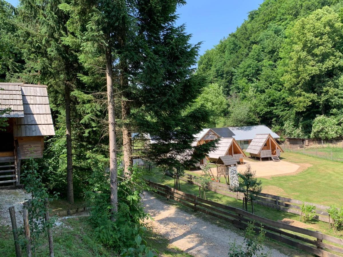 Wooden Cabin Kamna Gorica Exterior foto
