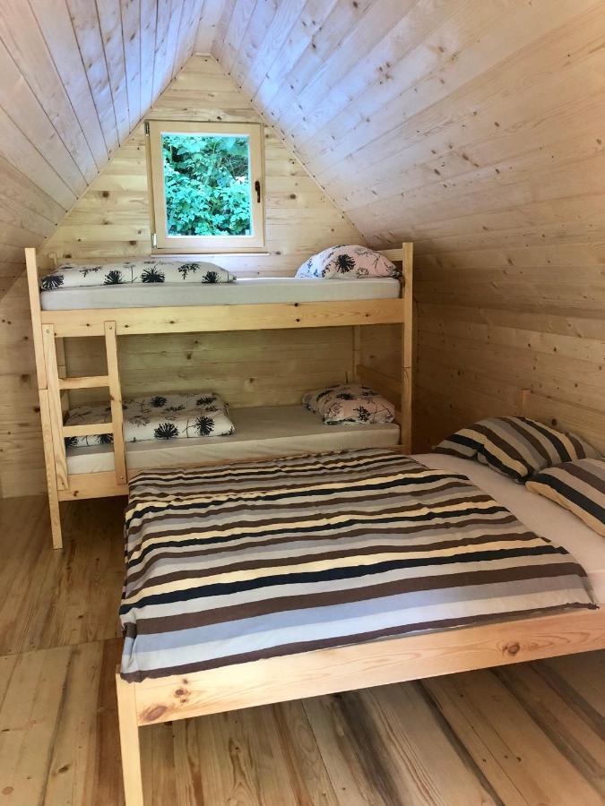 Wooden Cabin Kamna Gorica Exterior foto